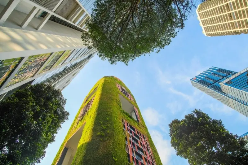 cidades com arquitetura verde